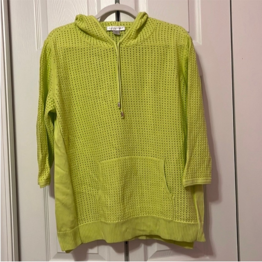 Christopher & Banks Light Green Knit Sweater